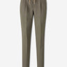 Santa Eulalia Hombre Barcelona Pantalones Rectos Pinzas color Verde Oscuro sku 521-003637 03 - Foto 1