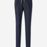 Santa Eulalia Hombre Barcelona Pantalones Rectos Pinzas color Azul Marino sku 521-003637 04 - Foto 1
