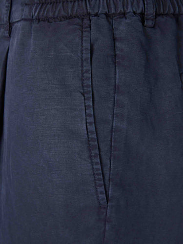 Santa Eulalia Hombre Barcelona Pantalones Rectos Pinzas color Azul Marino sku 521-003637 04 - Foto 3