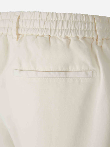 Santa Eulalia Hombre Barcelona Pantalones Rectos Pinzas color Marfil sku 521-003637 06 - Foto 4