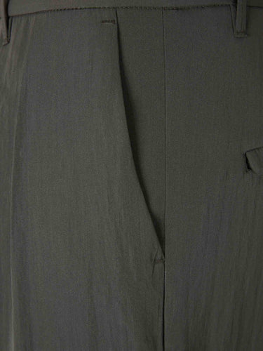 Nine in the morning Hombre Barcelona Pantalones Cropped Lana color Verde Oscuro sku 521-003639 01 - Foto 3