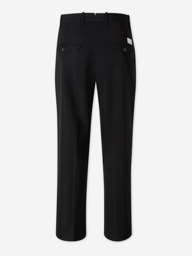 Nine in the morning Hombre Barcelona Pantalones Cropped Lana color Negro sku 521-003639 02 - Foto 2