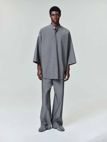 Fear of God Hombre Barcelona Pantalones Anchos Oxford color Gris sku 521-003661 01 - Foto 2