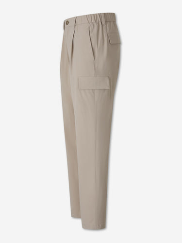 Herno Hombre Barcelona Pantalones Rectos Cargo color Beige sku 521-003666 01 - Foto 2