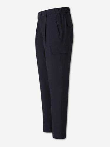 Herno Hombre Barcelona Pantalones Rectos Cargo color Azul Marino sku 521-003666 02 - Foto 2