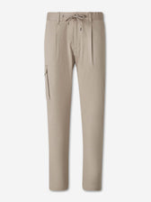 Herno Hombre Barcelona Pantalones Rectos Algodón color Beige sku 521-003668 01 - Foto 1