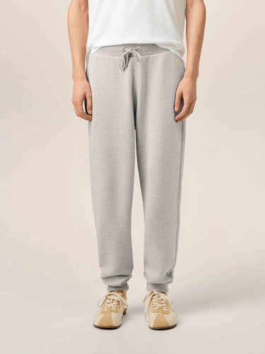 Ami Paris Hombre Barcelona Joggers Algodón color Gris Claro sku 521-003673 01 - Foto 3