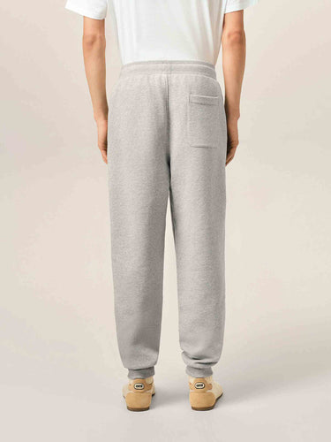 Ami Paris Hombre Barcelona Joggers Algodón color Gris Claro sku 521-003673 01 - Foto 4