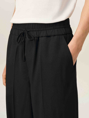Ami Paris Hombre Barcelona Pantalones Lana Cintura Elástica color Negro sku 521-003676 01 - Foto 4