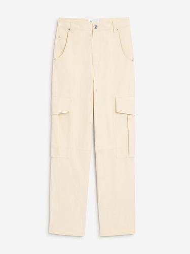 Ami Paris Hombre Barcelona Pantalones Cargo Baggy color Crema sku 521-003679 01 - Foto 1