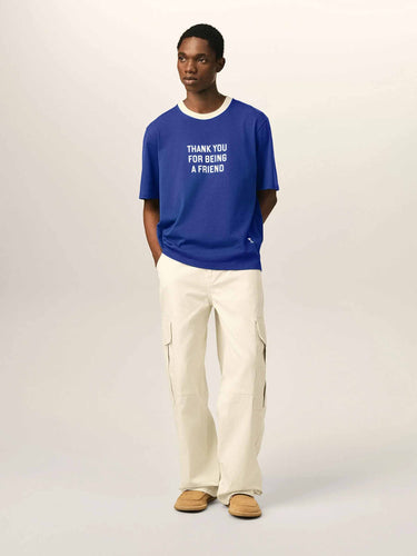 Ami Paris Hombre Barcelona Pantalones Cargo Baggy color Crema sku 521-003679 01 - Foto 2