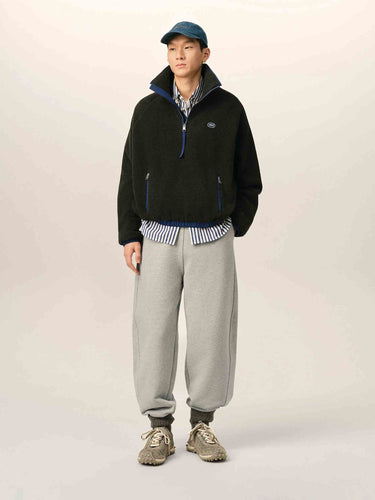 Ami Paris Hombre Barcelona Joggers Barrel Algodón color Gris sku 521-003681 01 - Foto 2