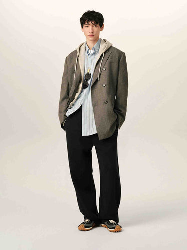 Ami Paris Hombre Barcelona Pantalones Deportivos Rectos color Negro sku 521-003682 02 - Foto 2
