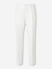 Canali Hombre Barcelona Pantalón Recto color Marfil sku 521-003693 01 - Foto 1