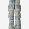 Amiri Hombre Barcelona Jeans Anchos Cargo color Camuflaje Gris sku 521-003699 01 - Foto 1