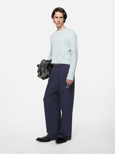 Acne Studios Hombre Barcelona Joggers Algodón Logo color Azul Marino sku 521-003716 01 - Foto 2