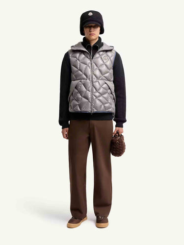 Moncler Hombre Barcelona Pantalones Rectos Algodón color Marrón sku 521-003730 01 - Foto 2