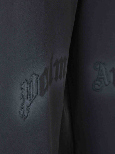 Palm Angels Hombre Barcelona Joggers Logo Algodón color Gris Antracita sku 521-003737 01 - Foto 4