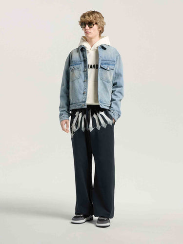 Palm Angels Hombre Barcelona Joggers Logo Algodón color Negro sku 521-003738 01 - Foto 2