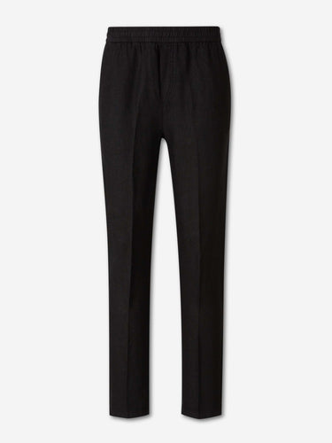 Santa Eulalia Hombre Barcelona Pantalones Lino Rectos color Negro sku 521-003745 02 - Foto 1