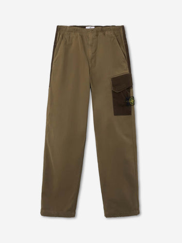 Stone Island Hombre Barcelona Pantalones Anchos Algodón color Verde Militar sku 521-003756 01 - Foto 1