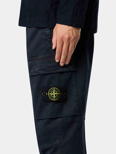 Stone Island Hombre Barcelona Pantalones Cargo Algodón color Azul Marino sku 521-003758 01 - Foto 4