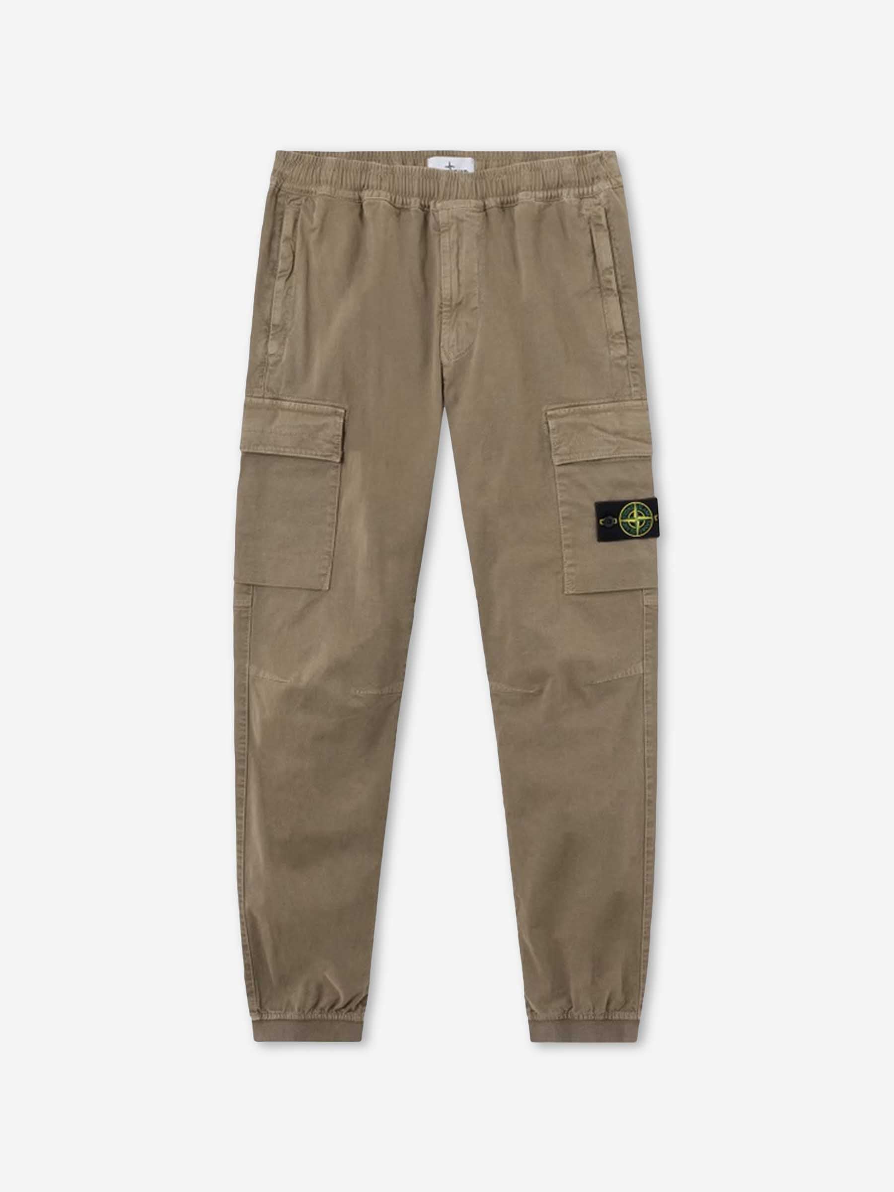 Stone Island Hombre Barcelona Pantalones Cargo Algodón color Verde Militar sku 521-003758 02 - Foto 1