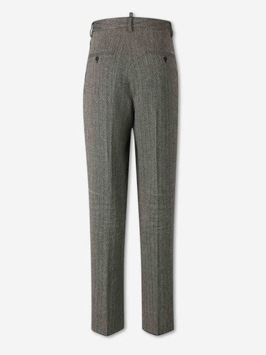 Dsquared2 Hombre Barcelona Pantalones de Vestir Estampados color Blanco Y Negro sku 521-003764 01 - Foto 2