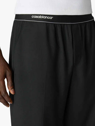 Casablanca Hombre Barcelona Pantalones Deportivos Lana color Negro sku 521-003768 01 - Foto 4