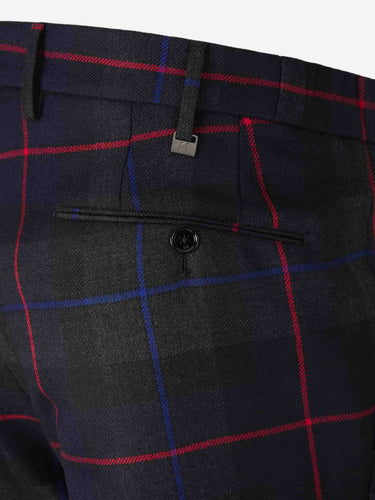 PT Torino Hombre Barcelona Pantalones de Vestir Cuadros color Azul Marino sku 521-003774 01 - Foto 4