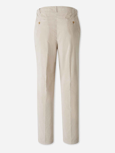 Marco Pescarolo Hombre Barcelona Pantalones Rectos Pana color Beige sku 521-003783 01 - Foto 2