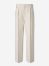 Jacquemus Hombre Barcelona Pantalones de Vestir Croisère color Marfil sku 521-003785 01 - Foto 1