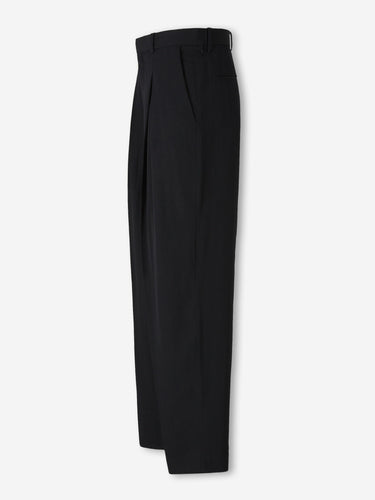 Jacquemus Hombre Barcelona Pantalones de Vestir Lana color Azul Noche sku 521-003786 01 - Foto 2