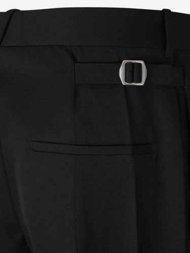 Bottega Veneta Hombre Barcelona Pantalones de Vestir Lana color Negro sku 521-003795 01 - Foto 4
