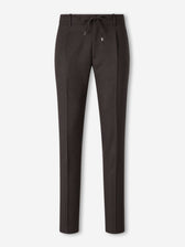 Santa Eulalia Hombre Barcelona Pantalones Cintura Elástica color Marrón Oscuro sku 521-003832 02 - Foto 1