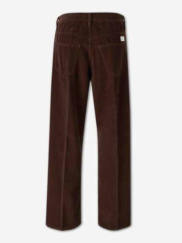 Nine in the morning Hombre Barcelona Pantalones Anchos Pana color Marrón Oscuro sku 521-003859 02 - Foto 2