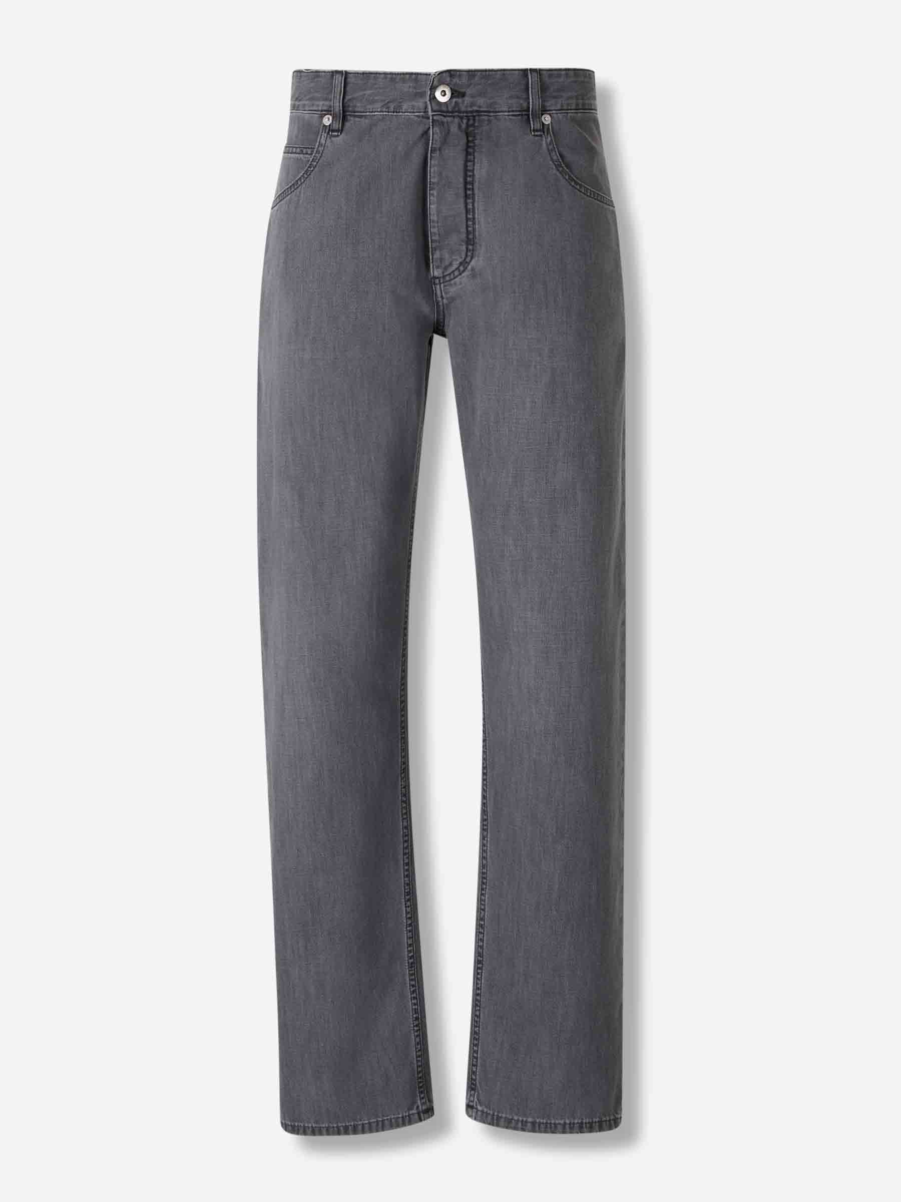 Bottega Veneta Hombre Barcelona Jeans Rectos Vintage color Gris Antracita sku 522-002841 01 - Foto 1