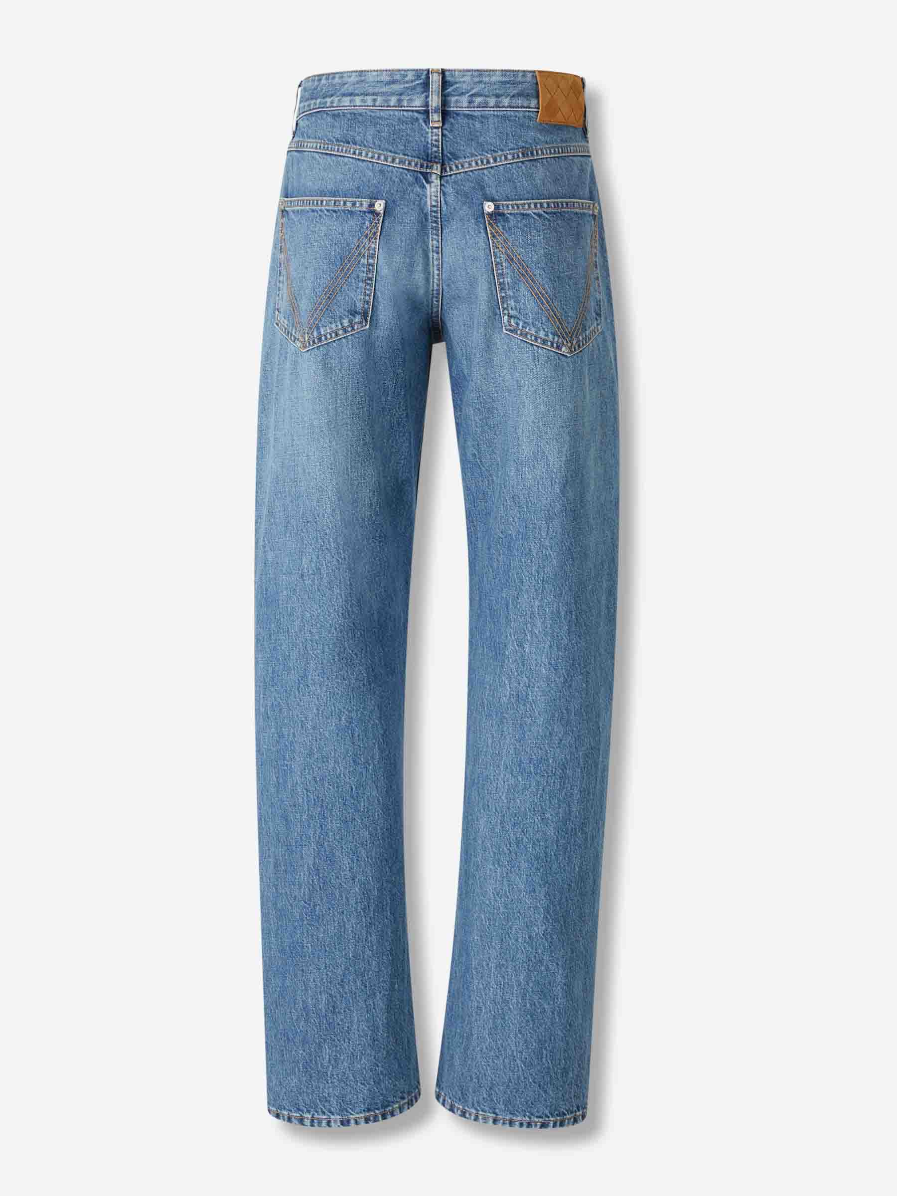 Bottega Veneta Hombre Barcelona Jeans Rectos Vintage color Azul Denim sku 522-002842 01 - Foto 2