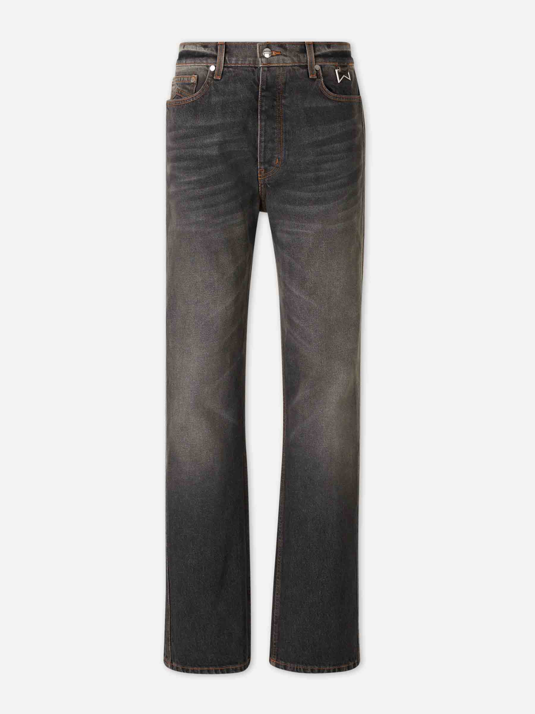 Rhude Hombre Barcelona Jeans Slim Traxedo color Negro sku 522-002847 01 - Foto 1