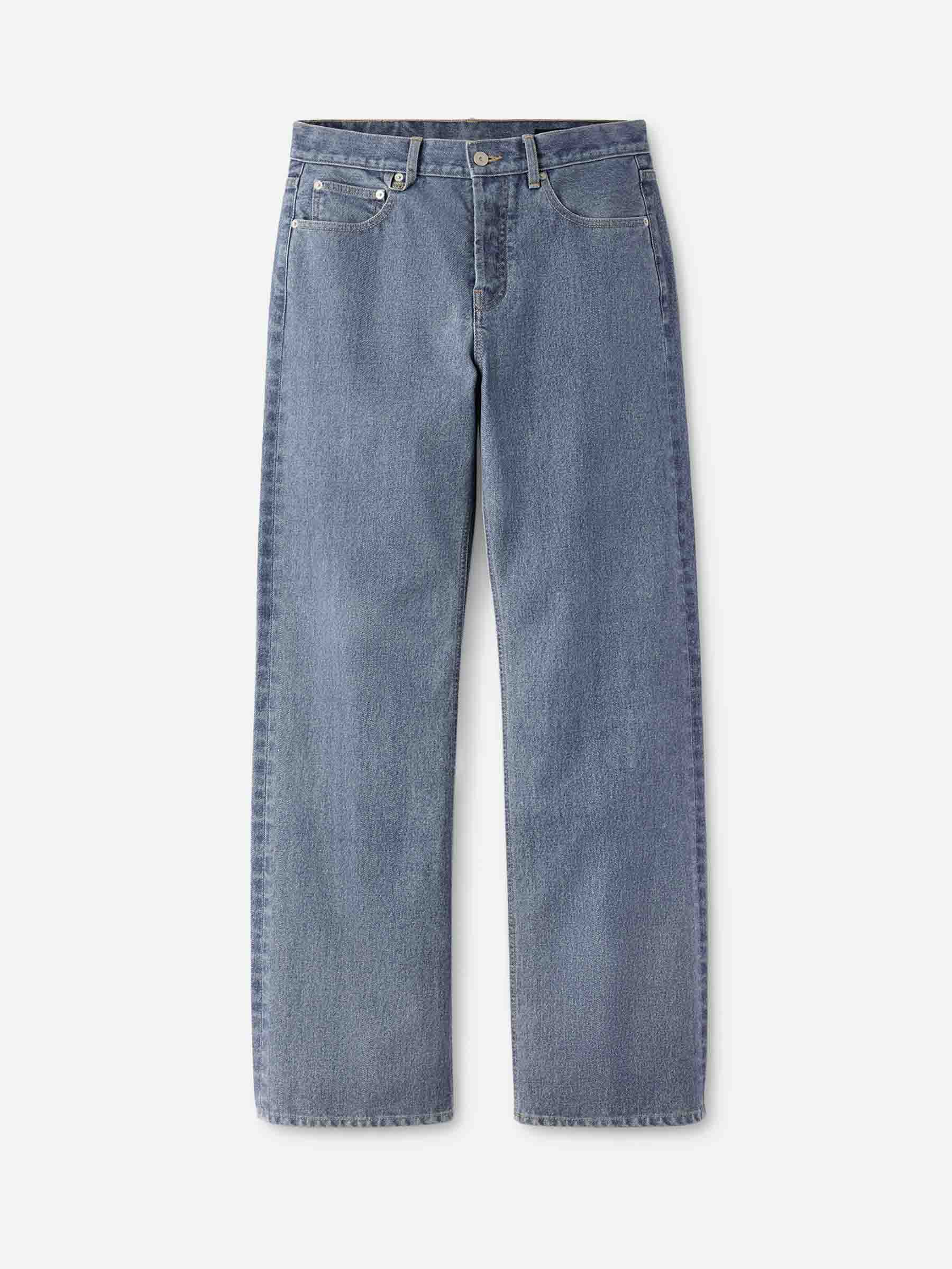Jacquemus Hombre Barcelona Jeans Rectos de-Nîmes color Azul Denim sku 522-002858 01 - Foto 1