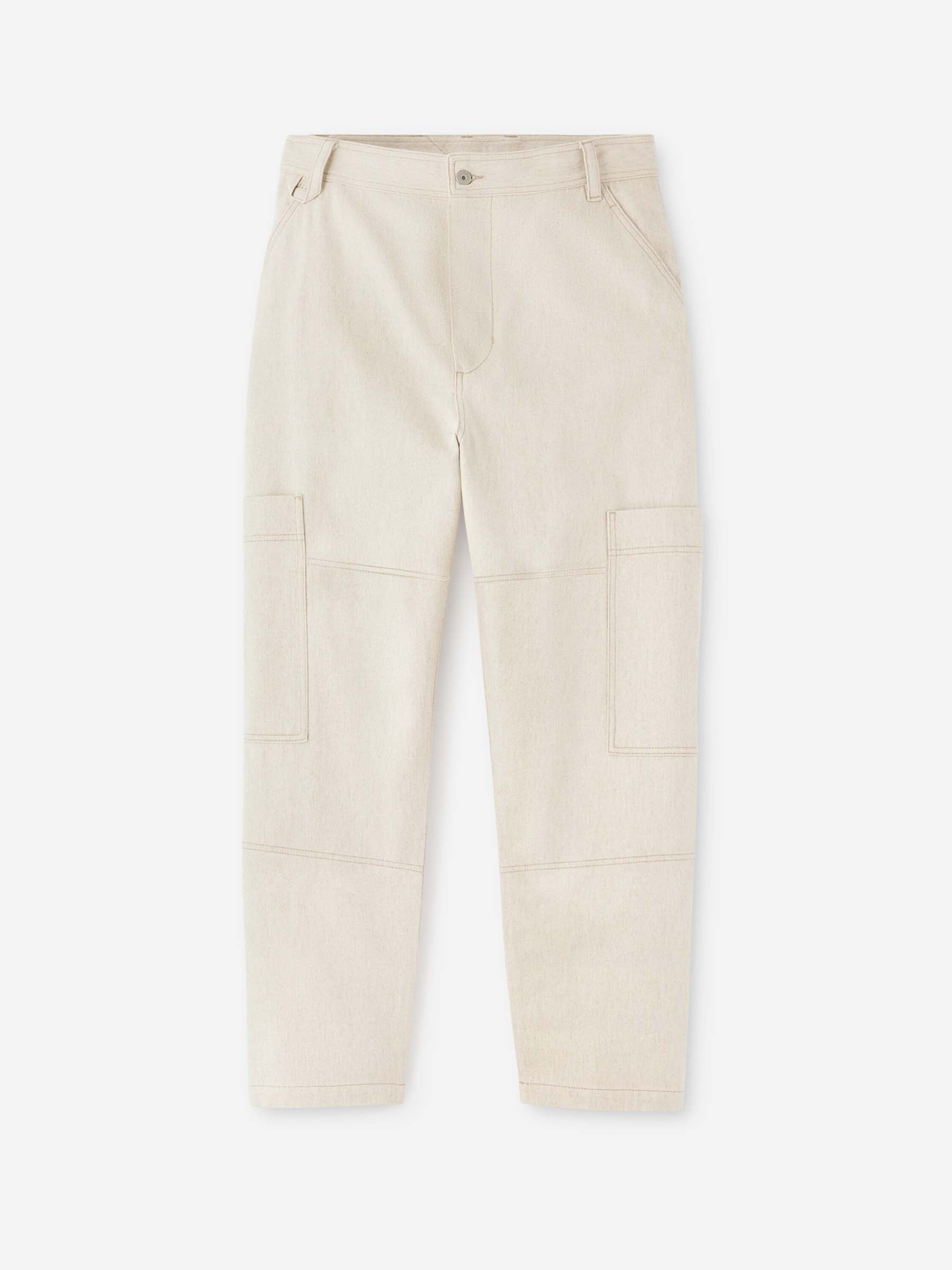 Jacquemus Hombre Barcelona Jeans Carré De-Nîmes color Marfil sku 522-002859 01 - Foto 1
