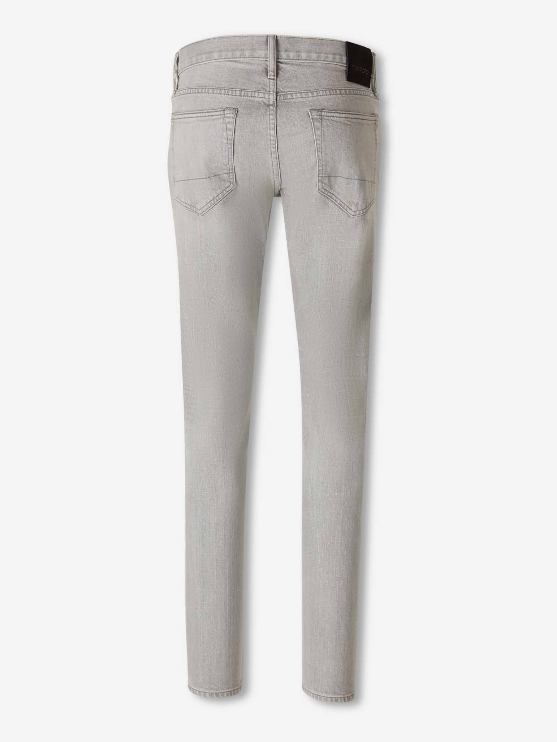 Tom Ford Hombre Barcelona Jeans Slim Selvedge color Gris sku 522-002860 01 - Foto 2