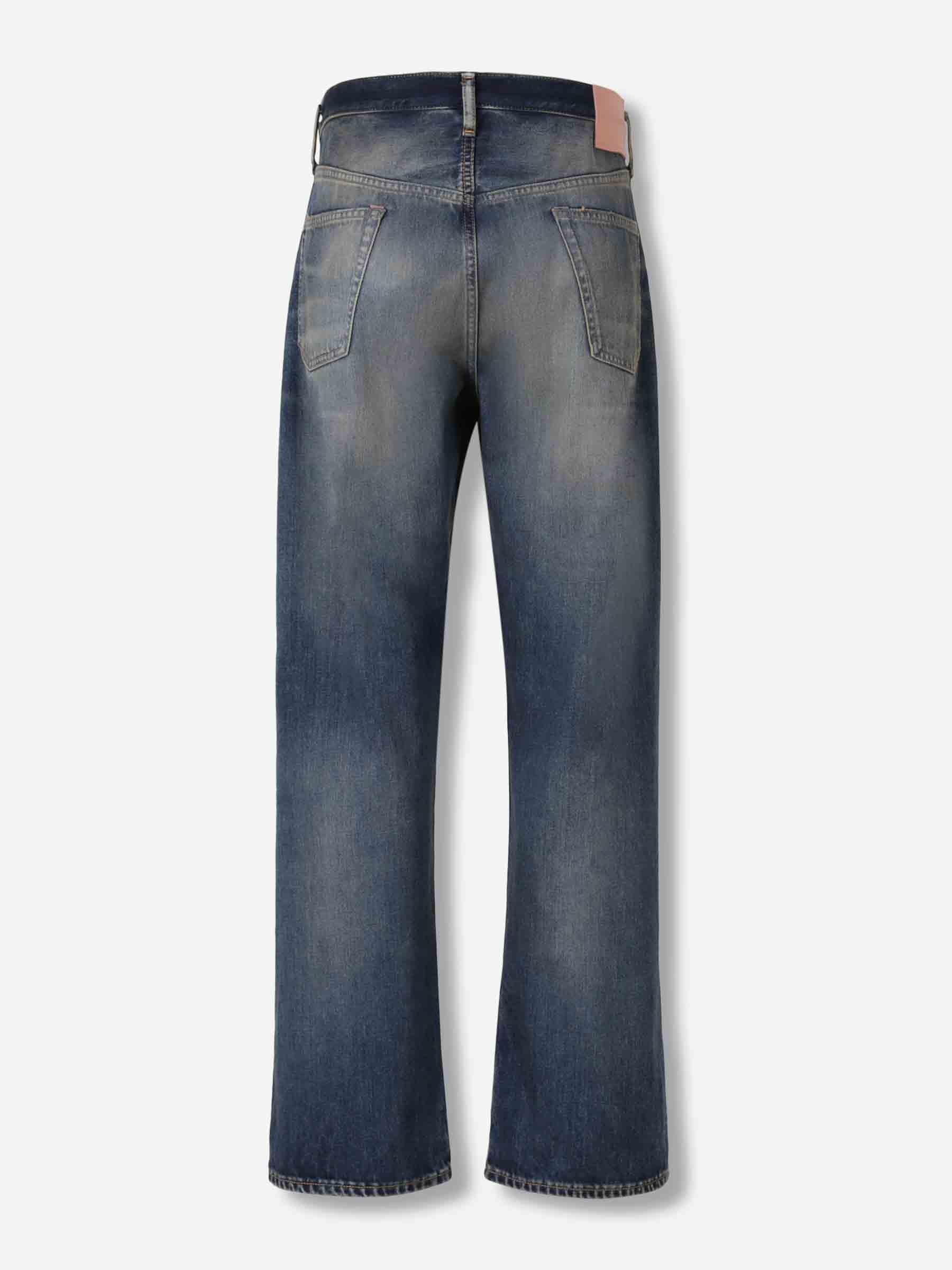 Acne Studios Hombre Barcelona Jeans rectos color Azul Denim sku 522-002866 01 - Foto 2