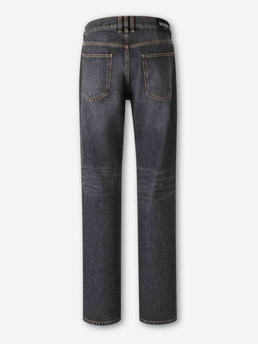 Balmain Hombre Barcelona Jeans Rectos Algodón color Gris Antracita sku 522-002869 01 - Foto 2
