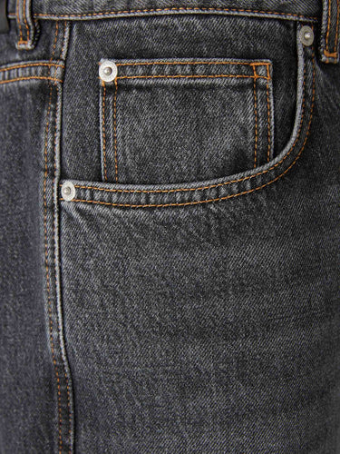 Balmain Hombre Barcelona Jeans Rectos Algodón color Gris Antracita sku 522-002869 01 - Foto 3