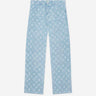 Casablanca Hombre Barcelona Jeans Rectos Monograma color Azul Denim Claro sku 522-002875 01 - Foto 1
