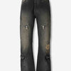 Off-White Hombre Barcelona Jeans Acampanados Logo color Gris Antracita sku 522-002880 01 - Foto 1