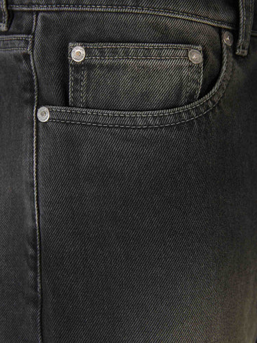 Off-White Hombre Barcelona Jeans Acampanados Logo color Gris Antracita sku 522-002880 01 - Foto 4