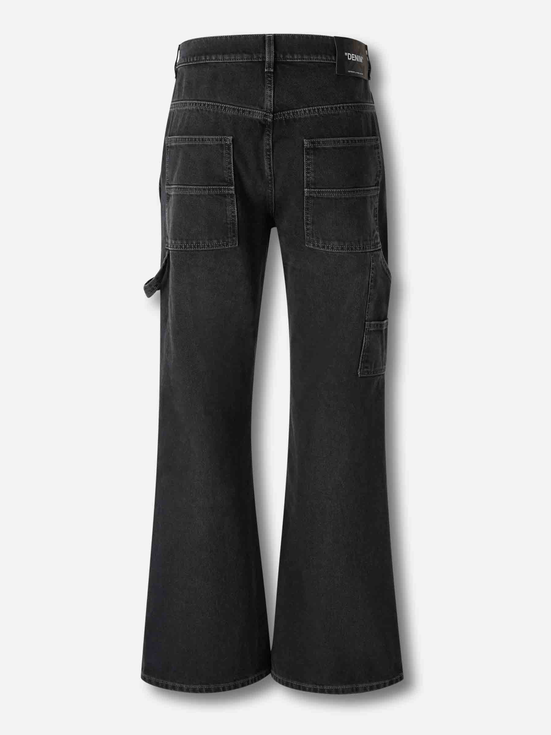 Off-White Hombre Barcelona Jeans Flared Cargo color Negro sku 522-002882 01 - Foto 2
