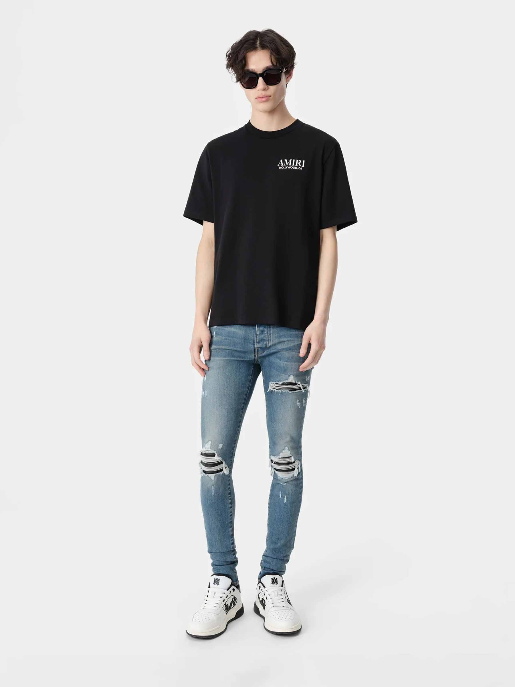 Amiri Hombre Barcelona Jeans Skinny MX1 color Azul sku 522-002884 01 - Foto 2